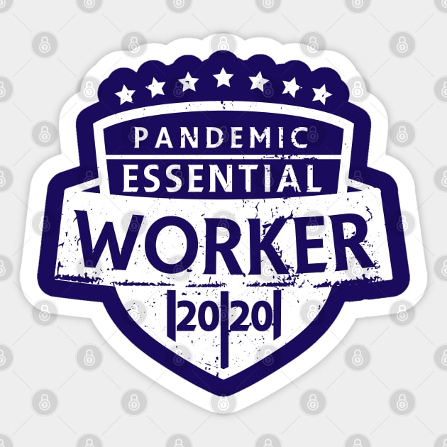 Essential Worker 2020 Sticker by edmproject